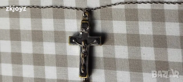  ВИСУЛКА КРЪСТ ЕНКОЛПИОН, снимка 2 - Антикварни и старинни предмети - 49088931