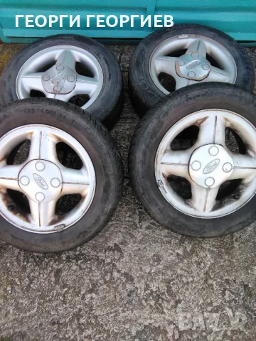 Алуминиеви джанти за Форд фиеста 14", снимка 3 - Гуми и джанти - 47362663