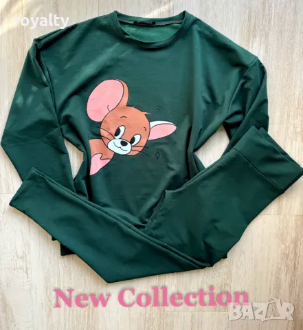 Памучен дамски комплект Два цвята 