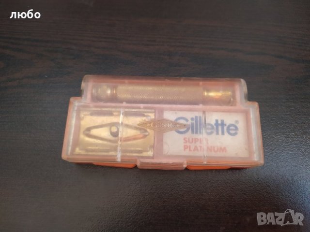 Самобръсначка GILLETTE USA във Златно Покритие , снимка 11 - Антикварни и старинни предмети - 44419749