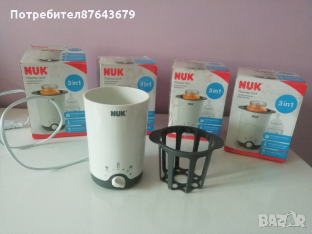 Нагревател за шишета Nuk, снимка 6 - Прибори, съдове, шишета и биберони - 36044474