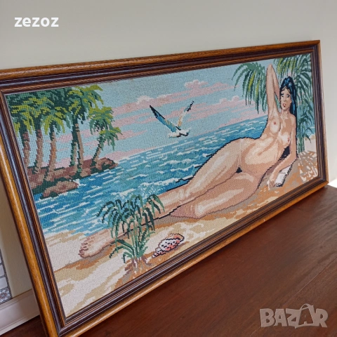 Гоблен френски, снимка 4 - Гоблени - 53809532