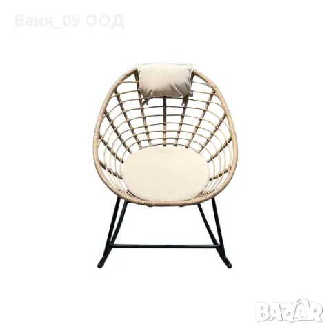 Градинско релакс кресло с възглавници , снимка 2 - Градински мебели, декорация  - 49902864