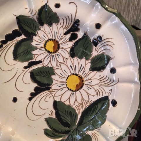 	maiolica антикварна чиния за стена от 60 те , снимка 2 - Декорация за дома - 41189351