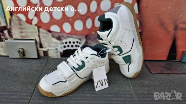 Английски детски кецове-ZARA 