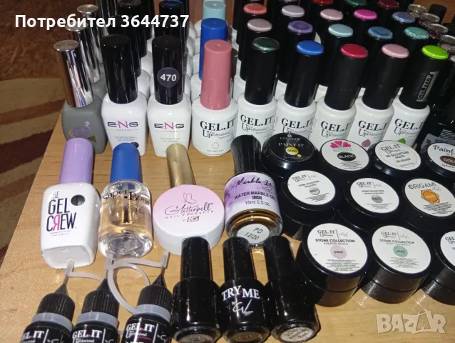Лот от Гел лакове 91 артикола , снимка 6 - Продукти за маникюр - 56106260