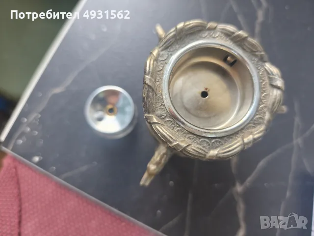 винтидж настолна запалка , снимка 3 - Антикварни и старинни предмети - 55837669