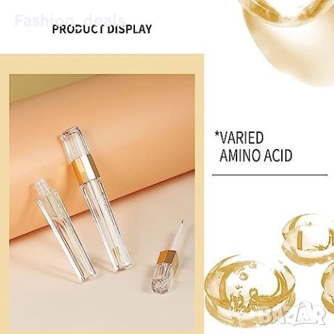 Нов Серум за бърз растеж на мигли и вежди очи Плътност Жени Мъже , снимка 3 - Козметика за лице - 41935112