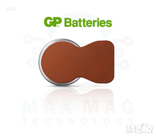 Батерия за слухов апарат в блистер 6 батерии GP ZA312, снимка 2 - Друга електроника - 41376206