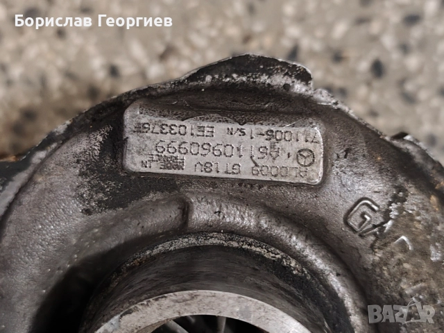 Турбина за мерцедес ц класа 2.2 мотор 611 2003г 143 коня , снимка 5 - Части - 52453658