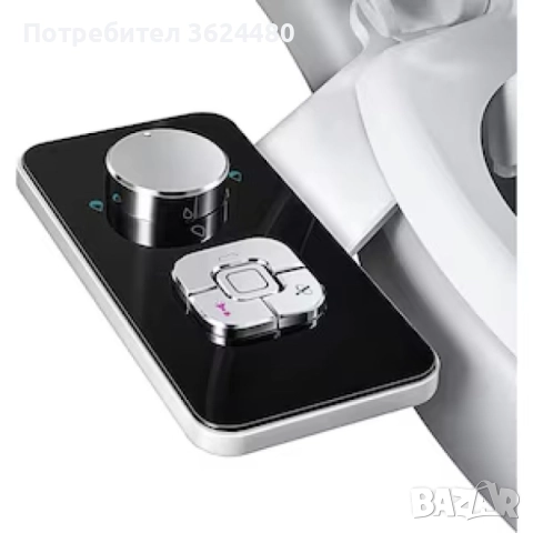 Биде с Двоен Контрол и Поставка за Смартфон