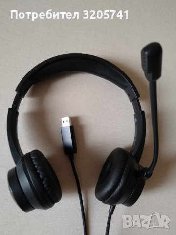 Слушалки с микрофон Trust Rydo USB Headset – като нови