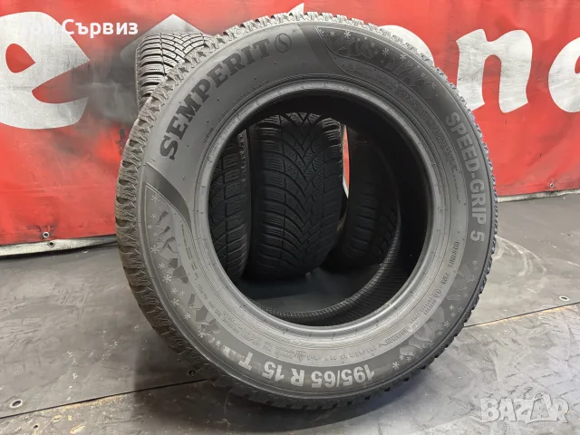 195 65 15, Зимни гуми, Semperit Speed-Grip5, 4 броя, снимка 5 - Гуми и джанти - 55805935