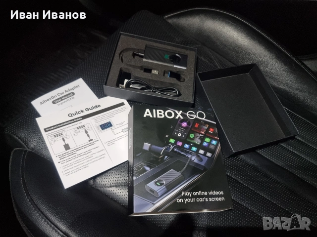 Безжичен CarPlay и Android Auto , снимка 2 - Навигация за кола - 53786343