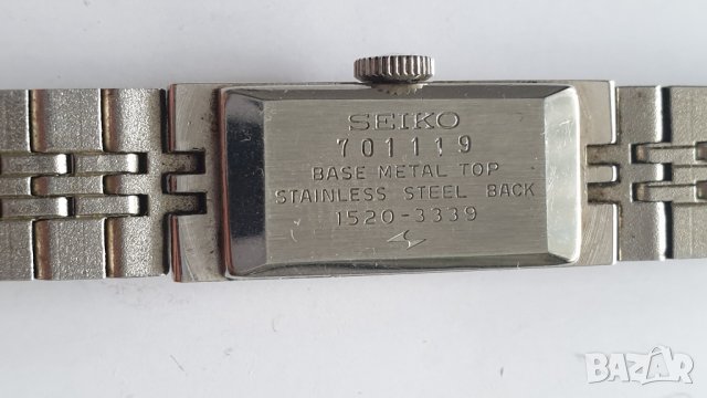 Дамски механичен часовник Seiko 1520-3339, снимка 3 - Антикварни и старинни предмети - 42012572