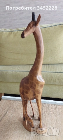 дърворезба за ценители височина 46см, снимка 5 - Декорация за дома - 53825915