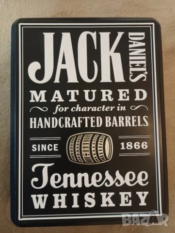 Тенекиена кутия от уиски JACK DANIELS. , снимка 7 - Колекции - 48518518