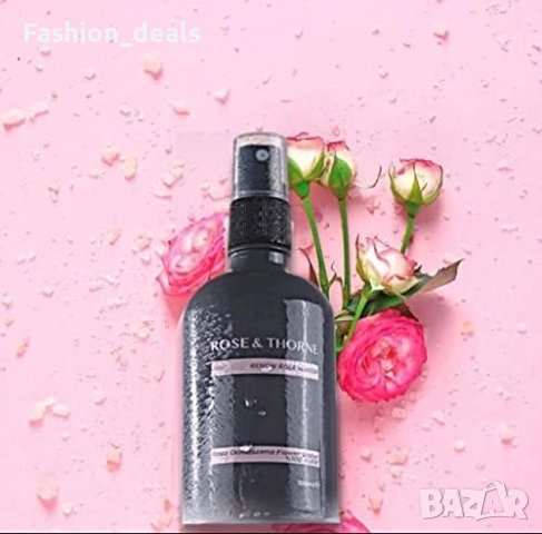 Нов Спрей с обновяваща розова вода 100мл. Стяга кожата Грижа Лице, снимка 2 - Други - 41519192