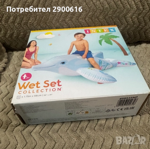 Надуваем делфин Intex, снимка 3 - Надуваеми играчки - 52385682