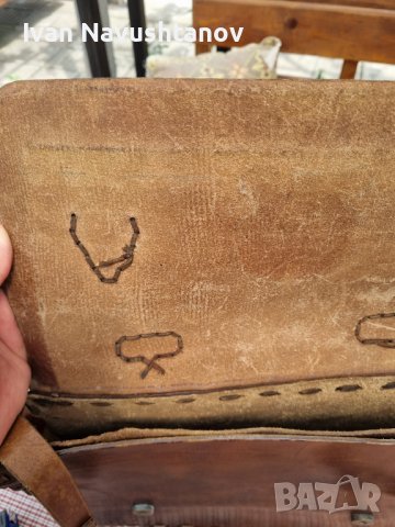 Дамска чанта от естествена кожа/гьон, снимка 6 - Чанти - 40645309