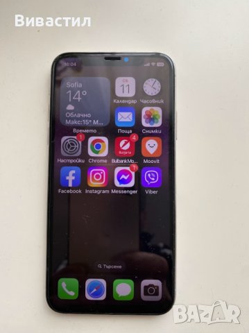 Като нов Iphone X и 12 про макс и калъфи за Iphone 7+ и 7 за части, снимка 2 - Apple iPhone - 39622744