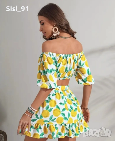 Сет с лимони / Комплект с лимони , снимка 3 - Комплекти - 51732993