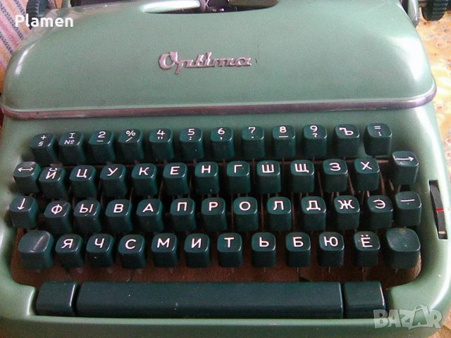 Стара пишеща машина Оптима, снимка 2 - Антикварни и старинни предмети - 35669947