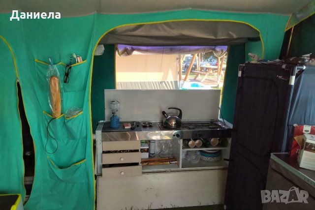 Сгъваемо ремарке - палатка Trigano Chantilly ХL, снимка 6 - Ремаркета - 33875862