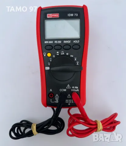 RS PRO IDM73 - Ръчен цифров мултицет като нов!