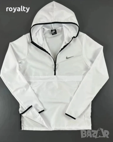 Nike бял мъжки суичър 