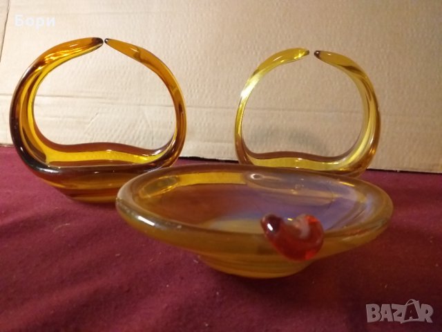 Българско цветно стъкло, снимка 11 - Декорация за дома - 34521879