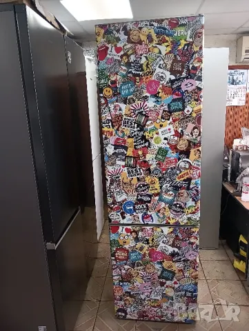 Комбиниран хладилник с фризер Liebherr КОМИКС с две години гаранция!, снимка 1