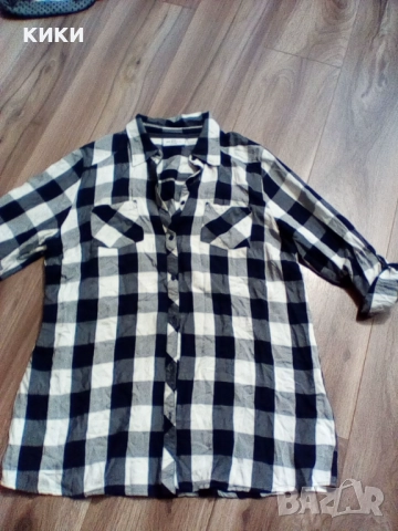 Бяла дамска риза, снимка 3 - Ризи - 42774478