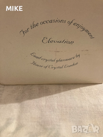 Кристални чаши за шери, снимка 7 - Чаши - 52370065