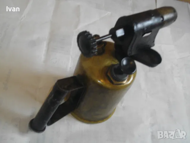 БЪЛГАРСКА БЕНЗИНОВА ГОРЕЛКА ТИП ЛАМПА 1994г. ОТЛИЧНО СЪСТОЯНИЕ 1L ХРОМ СИЛИСТРА ПОЧТИ НОВА, снимка 14 - Други инструменти - 48235220