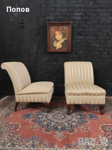 Чифт италиански кресла, снимка 2 - Дивани и мека мебел - 52355121