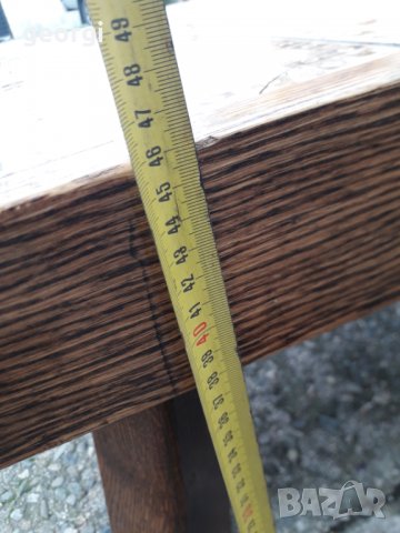 Ретро дъбова холна маса масив , снимка 8 - Маси - 34452927