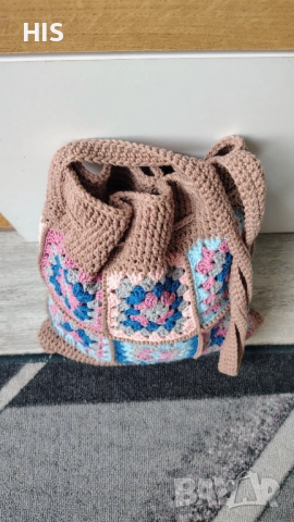 Плетени дамски чанти, ръчно направени, различни цветове и модели , снимка 9 - Чанти - 38315600