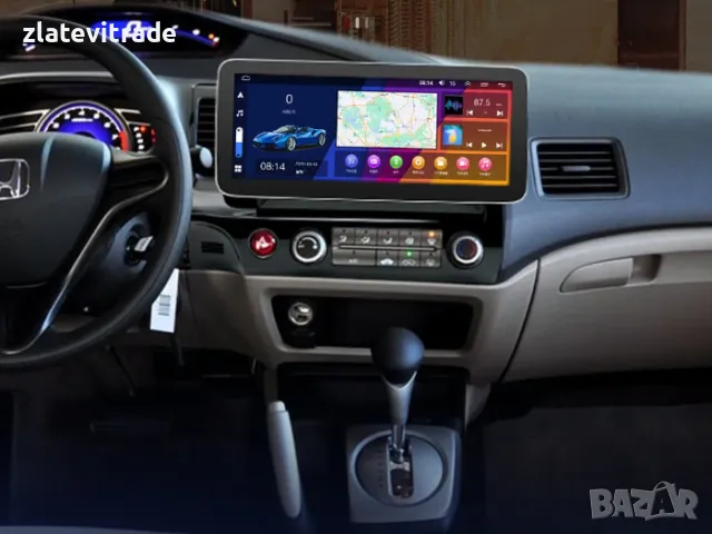 HONDA CIVIC 2004-2011 - 10'' АНДРОИД НАВИГАЦИЯ,9178, снимка 5 - Аксесоари и консумативи - 29057595