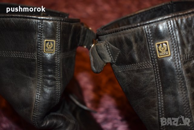 BELSTAFF Men's Leather Boots 46, снимка 10 - Мъжки боти - 34407955
