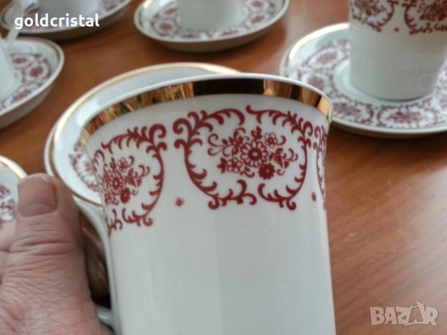 Стар български порцелан чаши за чай , снимка 3 - Антикварни и старинни предмети - 39815548
