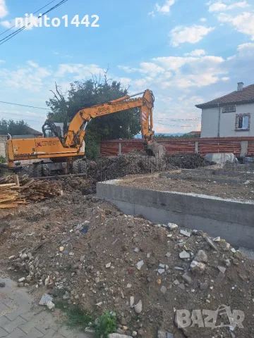 Услуги с багери изкопи чук за разбиване на бетони , снимка 4 - Кърти, чисти, извозва - 55888339