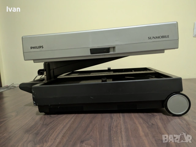 Philips Sunmobile HP 3701 Homesun домашен мобилен солариум, солариум за цяло тяло