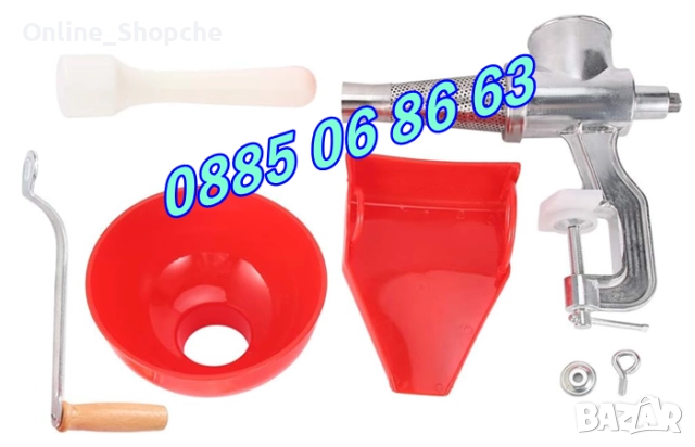 Доматомелачка, машинка за мелене на домати, машинка за доматен сок, снимка 6 - Други - 51843910