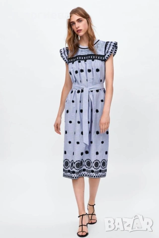 Разкошна дамска рокля Zara, снимка 2 - Рокли - 53746731