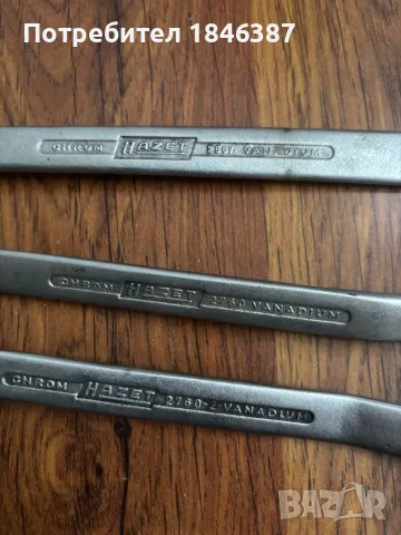 Ключове, за маслени пробки Hazet Germany, снимка 5 - Ключове - 48765700