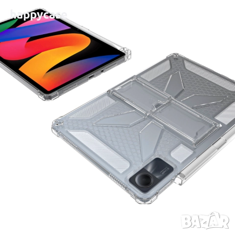 Xiaomi Redmi Pad 2 11" / 2 Pro 12.1" / Прозрачен удароустойчив кейс калъф гръб със стойка, снимка 10 - Таблети - 52424505