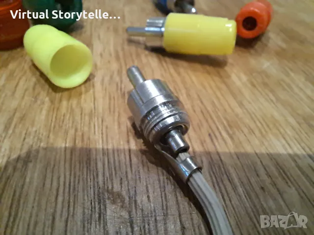 Стари аудио RCA терминали, снимка 2 - Ремонт на друга електроника - 49897851