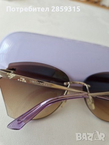Swarovski оригинални дамски слънчеви очила, снимка 4 - Слънчеви и диоптрични очила - 40547644