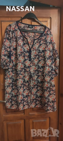 Красиви ефирни летни туники и лятна рокля, снимка 3 - Туники - 48078879